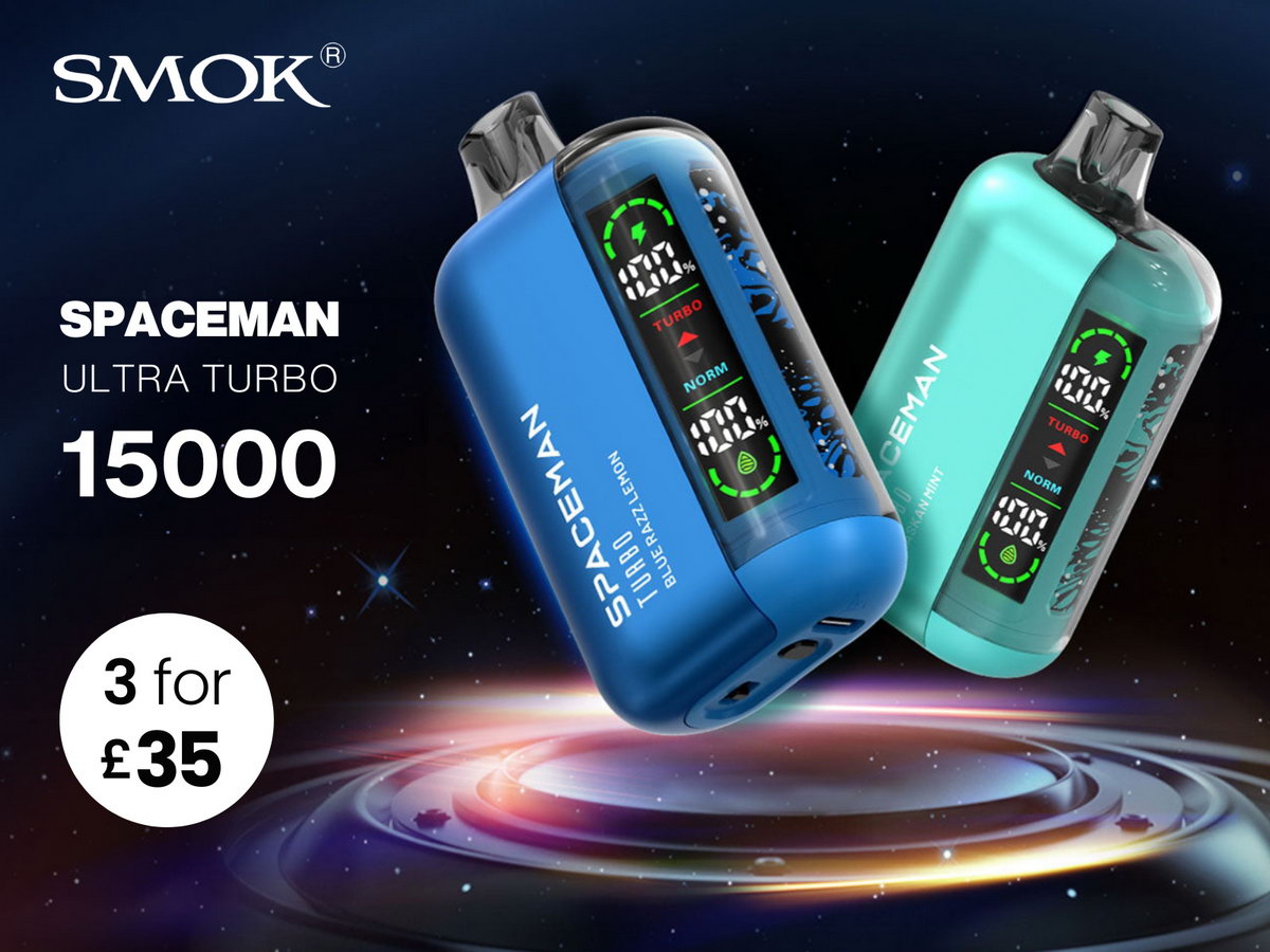 SMOK Spaceman Ultra Turbo 15000 Vape | Official Shop
