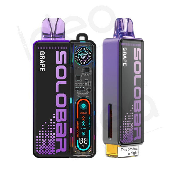 Solobar Boost 30K Pod Vape Kit | 18 Flavours | 10-20W