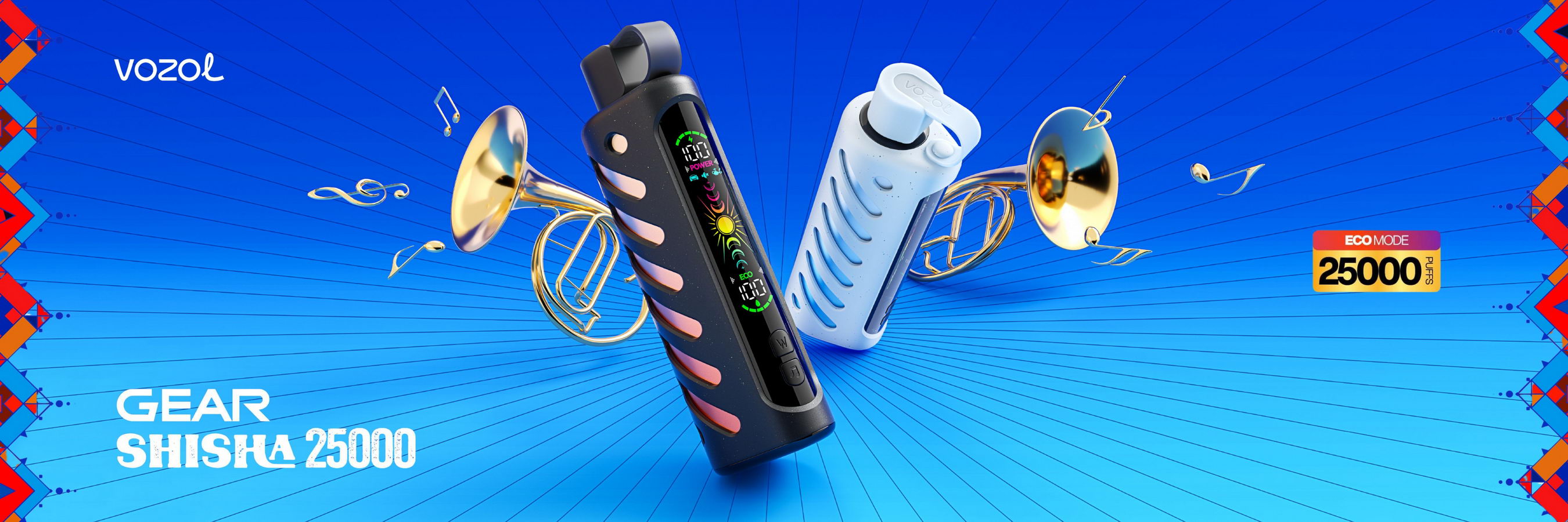 Vozol® Online | Vozol Gear Shisha 25000 Vape