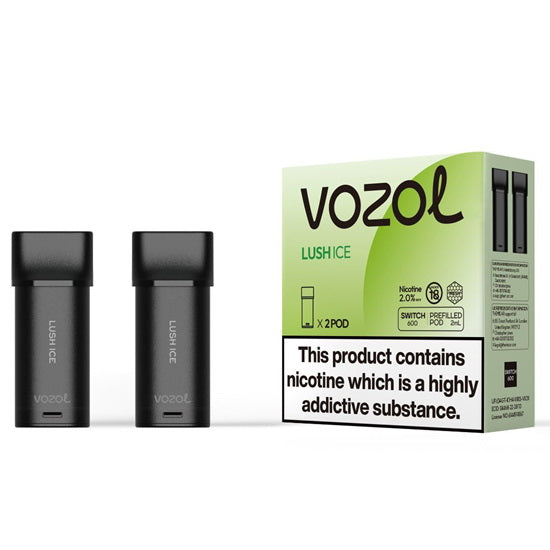 Vozol Switch 600 Prefilled Replacement Pods (2 PCK) | Idea Vape
