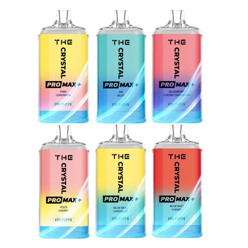 THE Crystal Pro Max Plus 10000 Disposable Vape WGA | £9.99 | Idea Vape