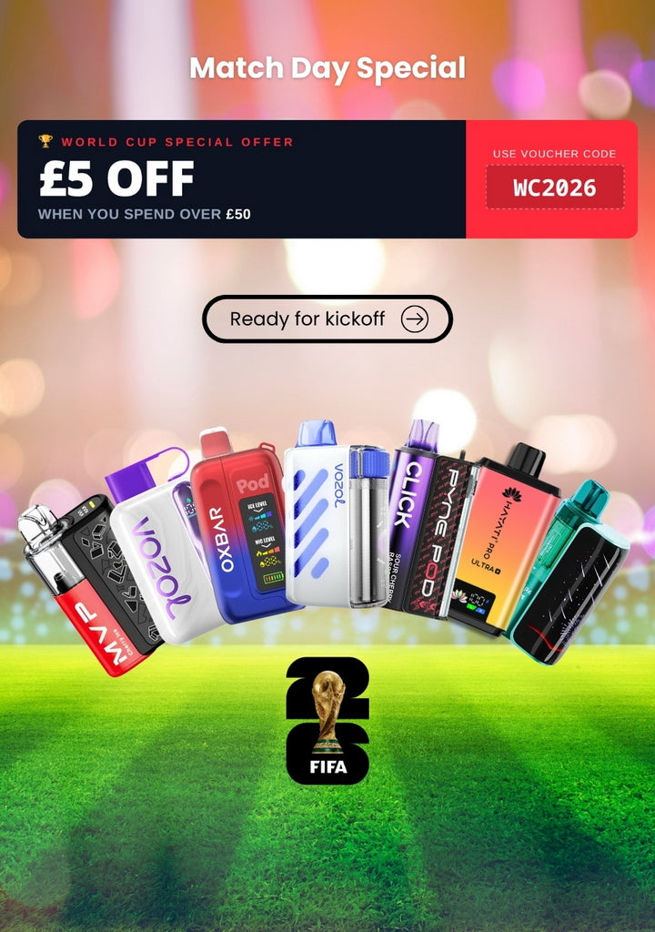 World Cup 2026 - Vapes Sale Special Offer
