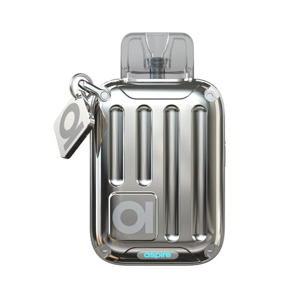 Aspire Riil X Pod Vape Kit - Silver Lights Up - Idea Vape