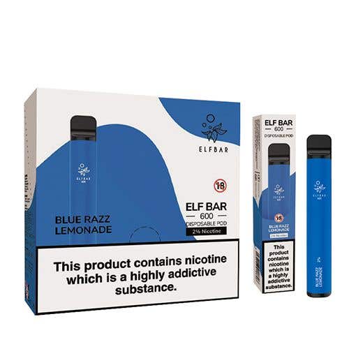 ELF Bar 600 Disposable Vape Kit 10 PCS Multipack - 20MG / 10MG