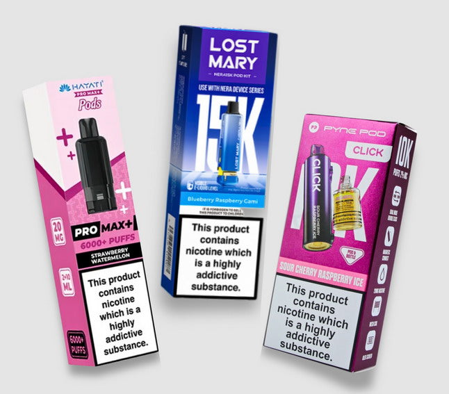 Prefilled Vape Pods and Refills | Idea Vape