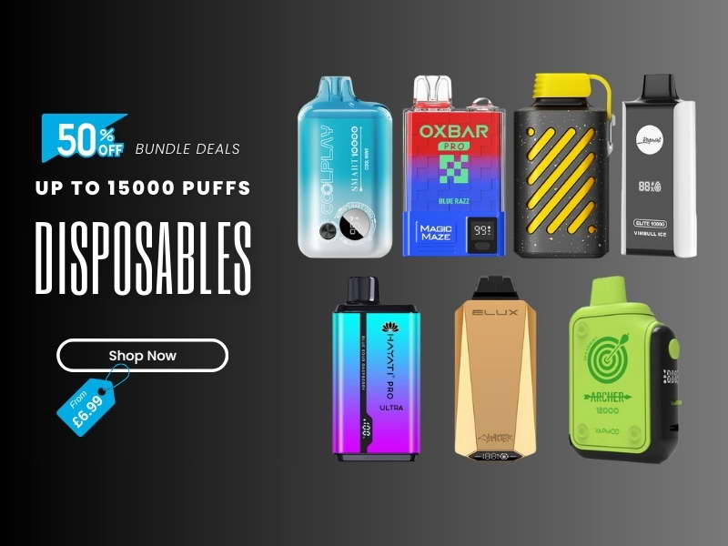 15000 Puffs Disposable Vape - From £6.99 - Idea Vape