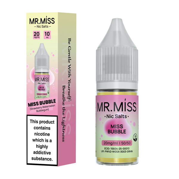 Mr.Miss Nic Salt E-Liquid 10ML | 4 for £10