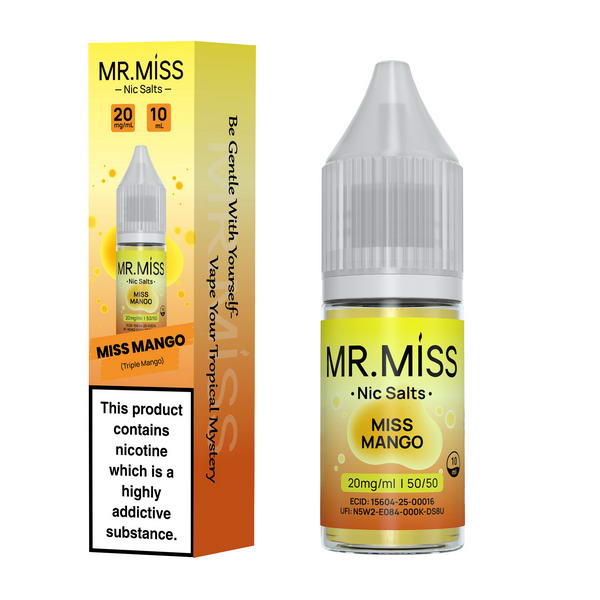Mr.Miss Nic Salt E-Liquid 10ML | 4 for £10