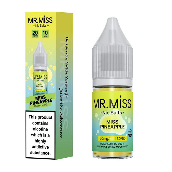 Mr.Miss Nic Salt E-Liquid 10ML | 4 for £10