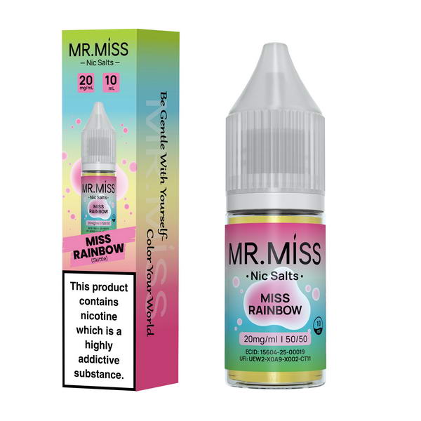 Mr.Miss Nic Salt E-Liquid 10ML | 4 for £10