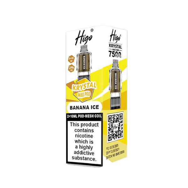Higo Krystal Max 7500 Refill Pod | £5/ PCS