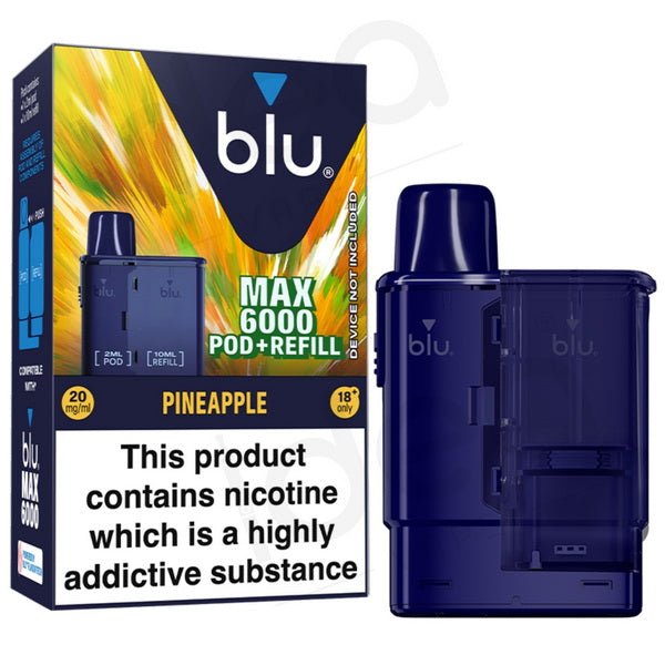 blu Max 6000 Refill Pod | 12ml 20MG