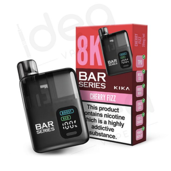 Bar Series Kika 8K Puffs Pod Kit | 10 Flavours - IDEA VAPE Bar Series Kika 8K Puffs Pod Kit | 10 Flavours - IDEA VAPE