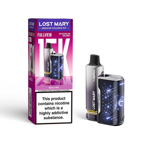 Lost Mary Nera 15K Fullview Pod Kit | from £8.99