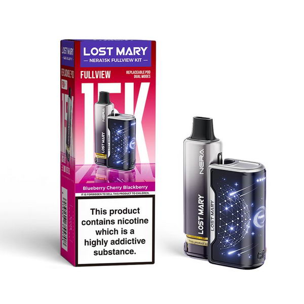 Lost Mary Nera 15K Fullview Pod Kit | from £8.99