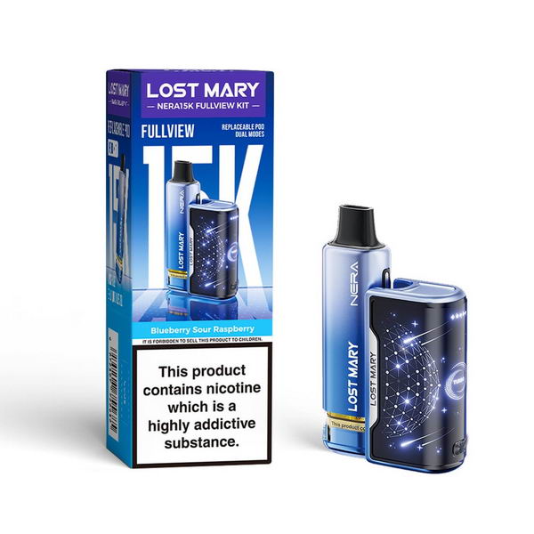Lost Mary Nera 15K Puffs Fullview Pod Kit | from £8.99