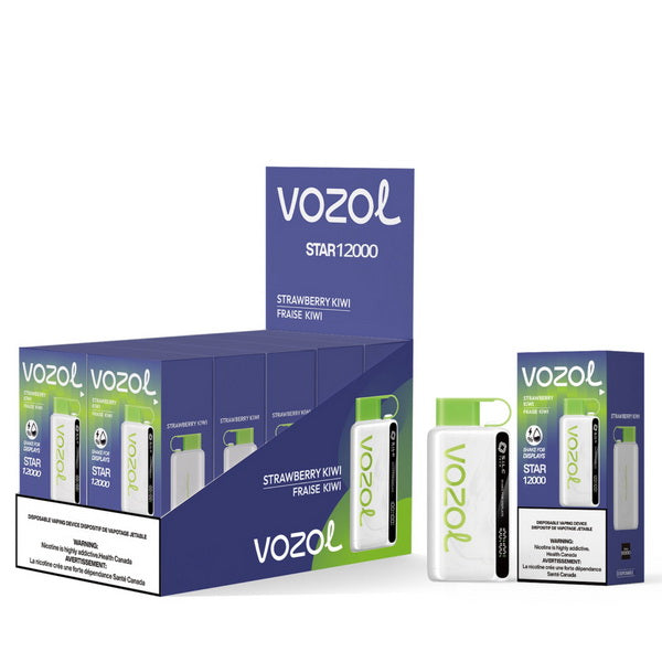 Box of 10 Vozol Star 12000 Vape Kits