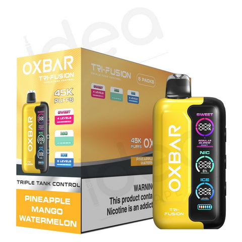 Box of 5 OXBAR Tri-Fusion 45K Vape Kits