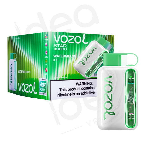 Box of 10 Vozol Star 40K Prefilled Vape Kits