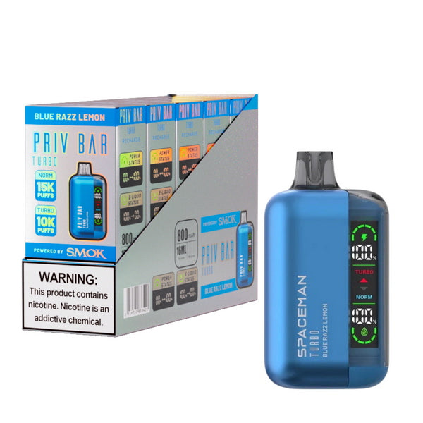 Box of 5 SMOK Spaceman Ultra Turbo 15K Kit
