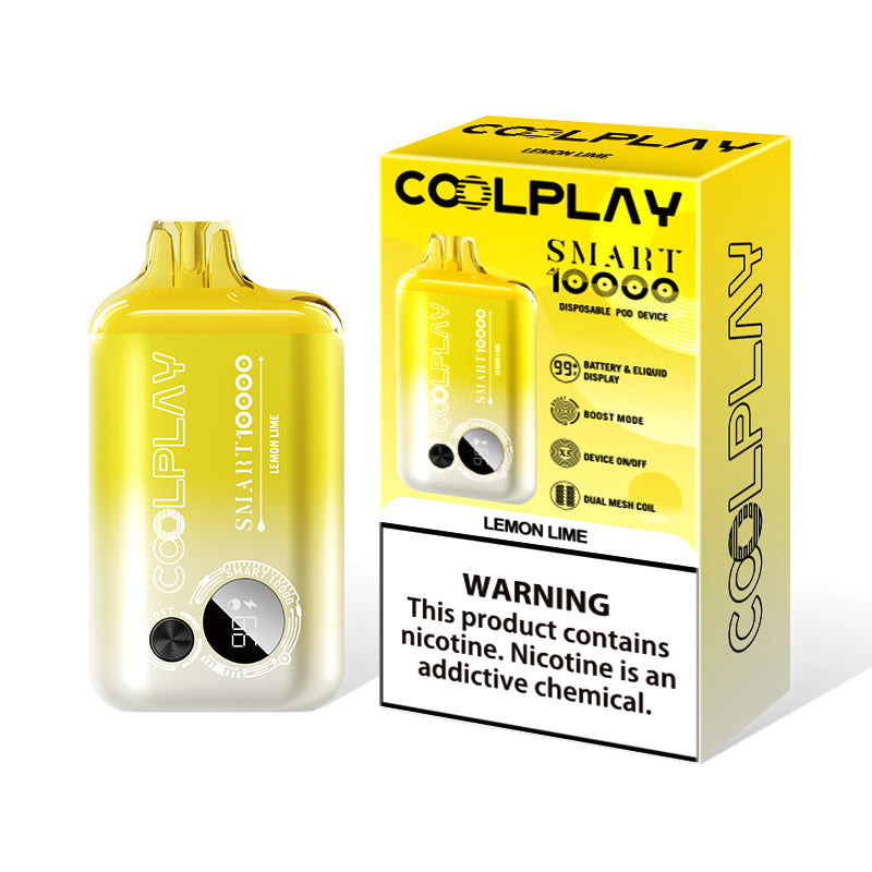 Coolplay Smart 10000 Disposable Vape Kit - Lemon Lime | Idea Vape