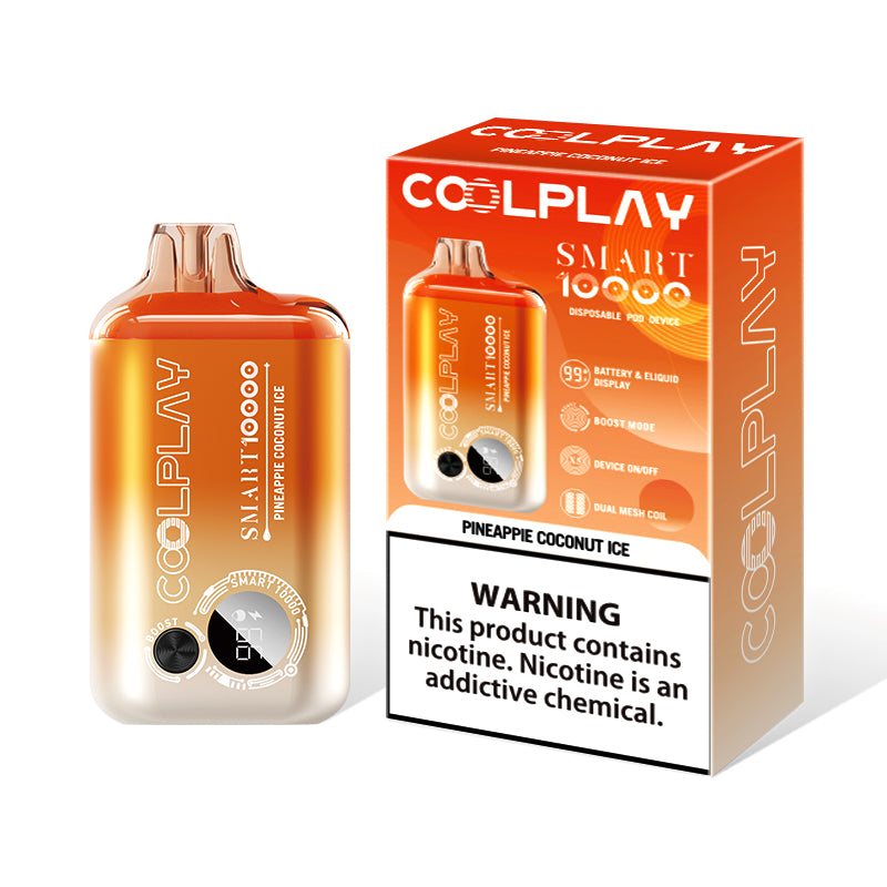Coolplay Smart 10000 Disposable Vape Kit - Pineapple Coconut Ice | Idea Vape