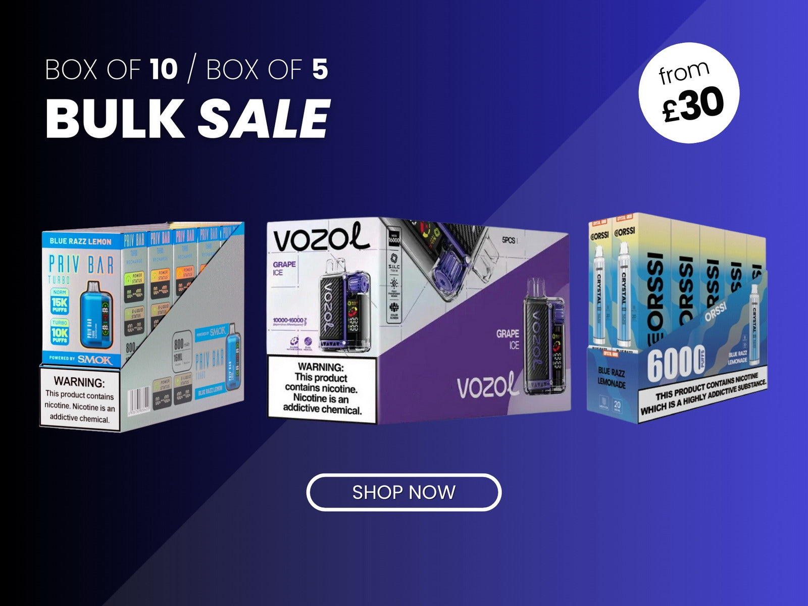 Wholesale Best Disposable Vapes | £20/Box | Free Delivery