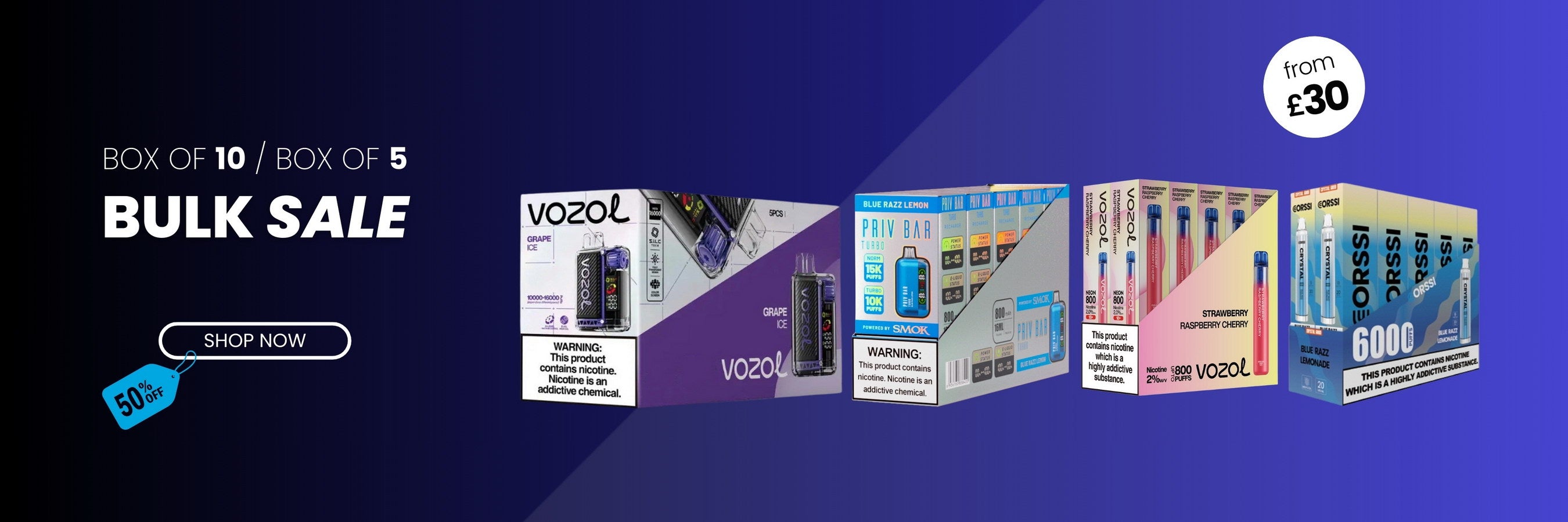 Wholesale Best Disposable Vapes | £20/Box | Free Delivery