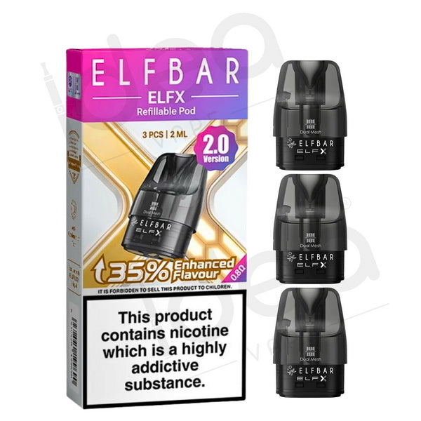 ELF Bar ELFX 2.0 Refill Pods 3-Pack