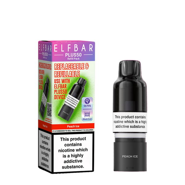 ELF BAR Plus 50 Refill Pod | 5/ PCS | Next Day Delivery - IDEA VAPE ELF BAR Plus 50 Refill Pod | 5/ PCS | Next Day Delivery - IDEA VAPE