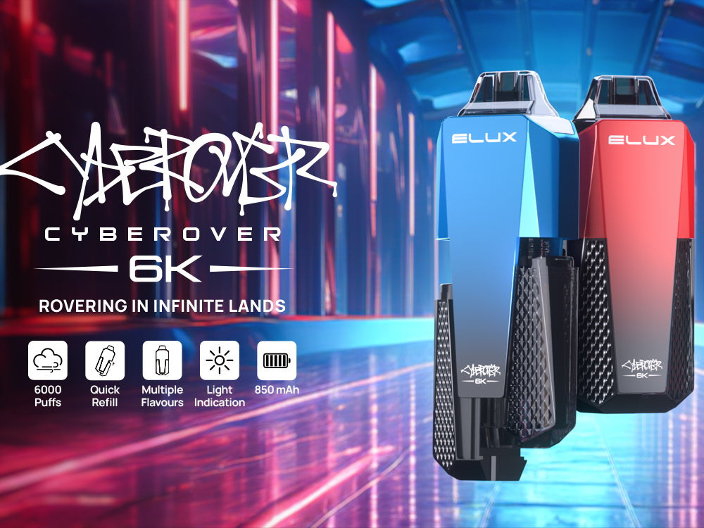 Elux Cyberover 6K 6000 Vape | £8.99 | 3 for £25