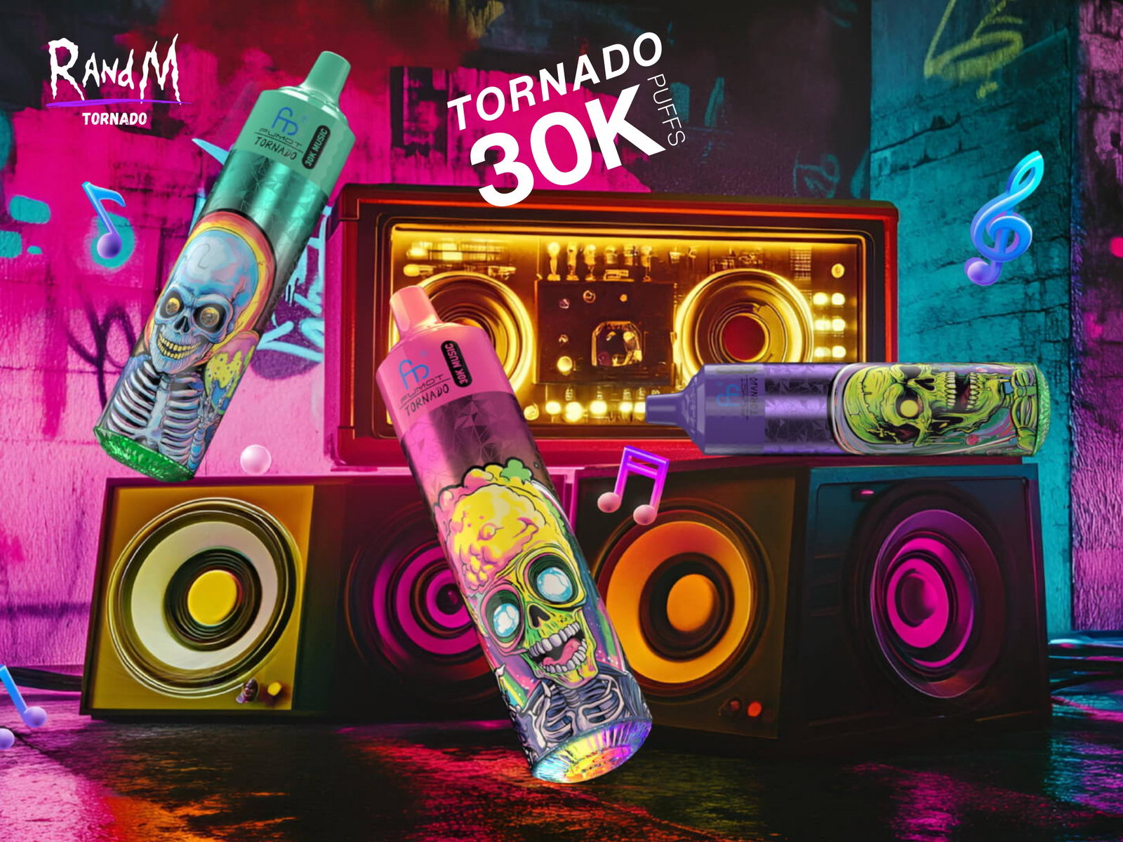 Fumot RandM Tornado 30000 Vape | Next Day Delivery