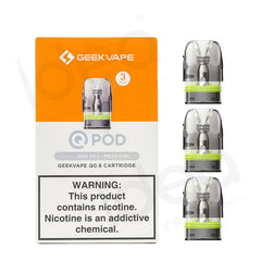 Geekvape Q Replacement Pods Side Fill | 3-Pack | 6.49 - IDEA VAPE Geekvape Q Replacement Pods Side Fill | 3-Pack | 6.49 - IDEA VAPE