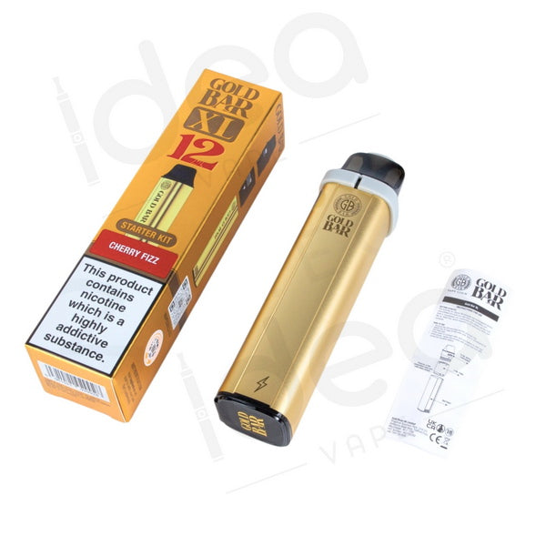 Gold Bar XL 10K Puffs Prefilled Pod Kit | 1200 mAh