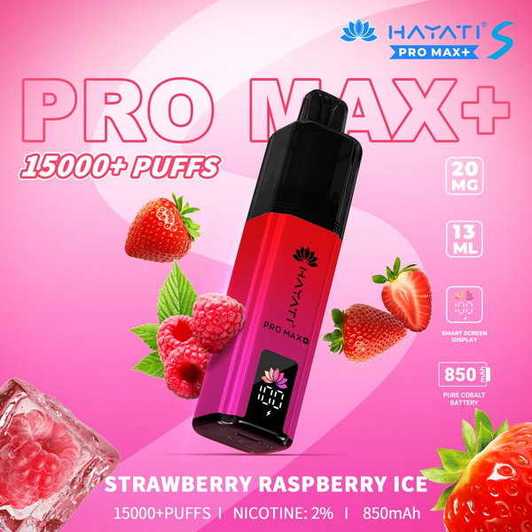 HAYATI Pro Max Plus S 15000 Puffs Vape | £9