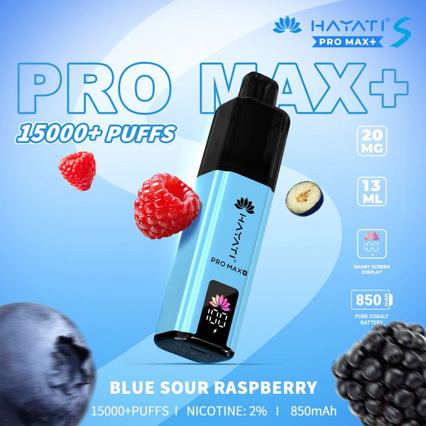 HAYATI Pro Max Plus S 15000 Puffs Vape | 25 Flavours