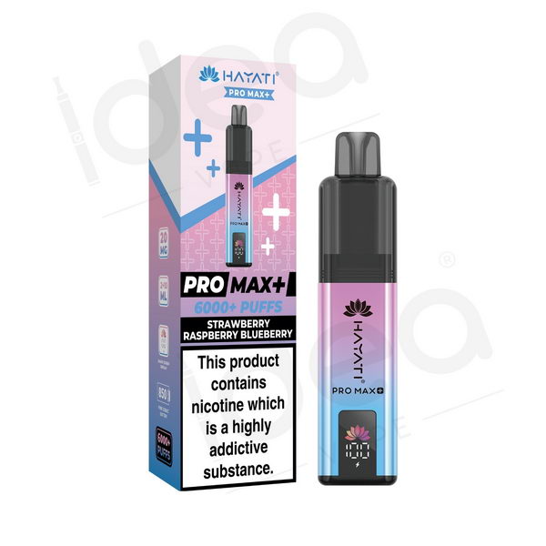 HAYATI Pro Max Plus 6K Puffs Vape Kit | 30 Flavours