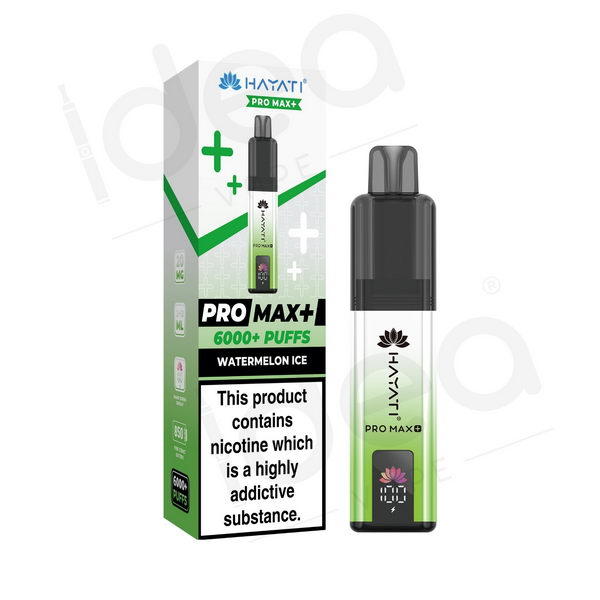 HAYATI Pro Max Plus 6K Puffs Vape Kit | 30 Flavours