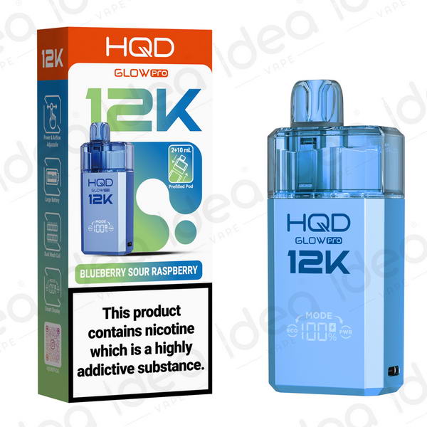 HQD Glow Pro 12K Vape Kit | from £6