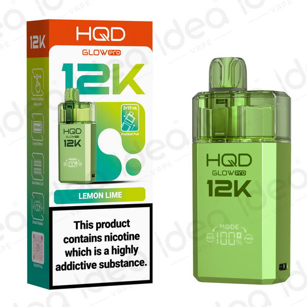 HQD Glow Pro 12K Vape Kit | from £6