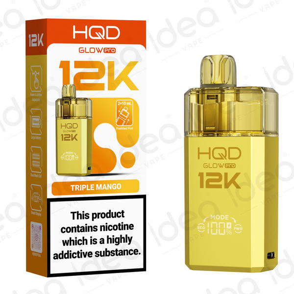 HQD Glow Pro 12K Vape Kit | from £6