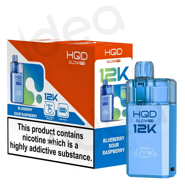 Box of 5 HQD Glow Pro 12K Pod Kits