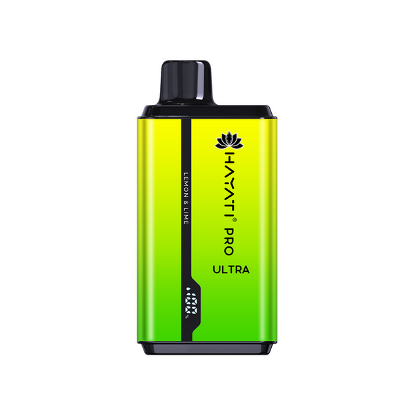 Hayati Pro Ultra 15000 Disposable Vape Kit - Lemon Lime | Idea Vape