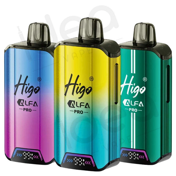 Higo Alfa Pro 25K Kit | Flavour Switchable | 30% Off