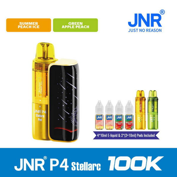 JNR P4 Stellarc 100K Puffs Vape Kit | 15 Flavours | from £11.99