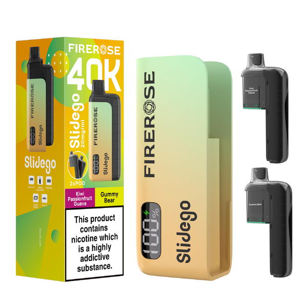 Elux FireRose Slidego 40K Puffs Prefilled Kit | £10