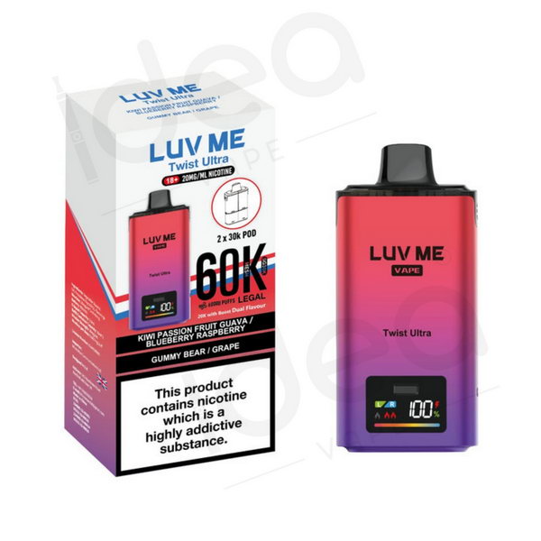 LUV ME Twist Ultra 60K Vape Kit | 60000 Puffs