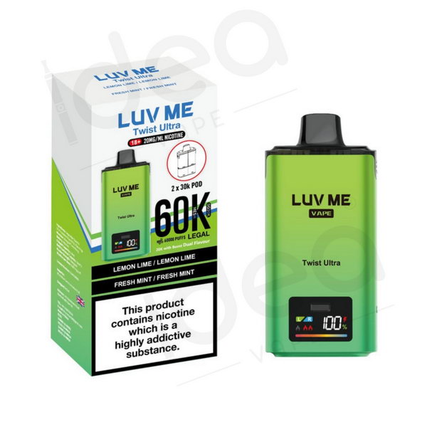 LUV ME Twist Ultra 60K Vape Kit | 60000 Puffs