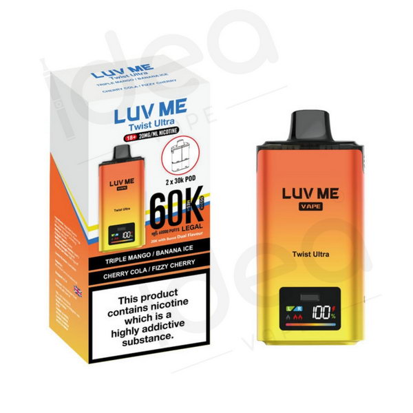 LUV ME Twist Ultra 60K Vape Kit | 60000 Puffs - IDEA VAPE LUV ME Twist Ultra 60K Vape Kit | 60000 Puffs - IDEA VAPE