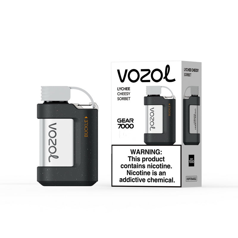 Vozol Gear 7000 Disposable Vape - Lemon Mint